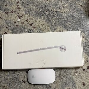 Apple Wireless Keyboard + Bluetooth Mouse